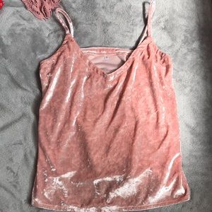 velvet tank top!